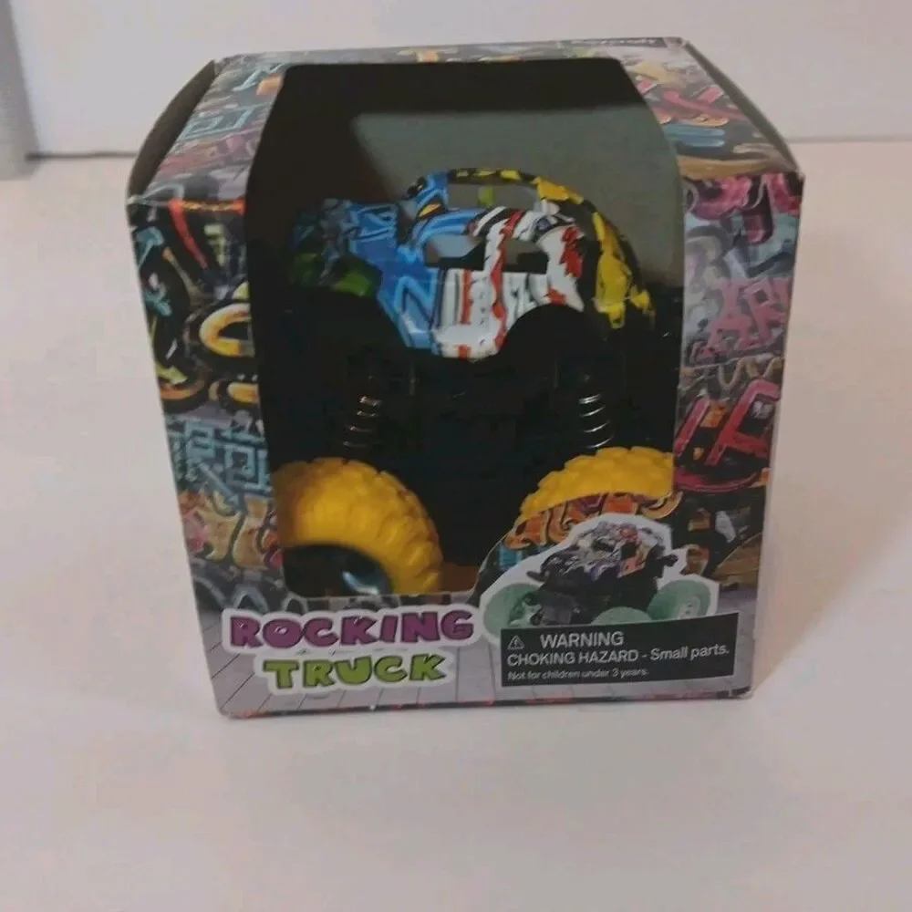 Key Craft Toys Rocking Truck  Off Road Monster Truck Lot Of 4